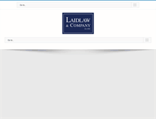 Tablet Screenshot of laidlawltd.com